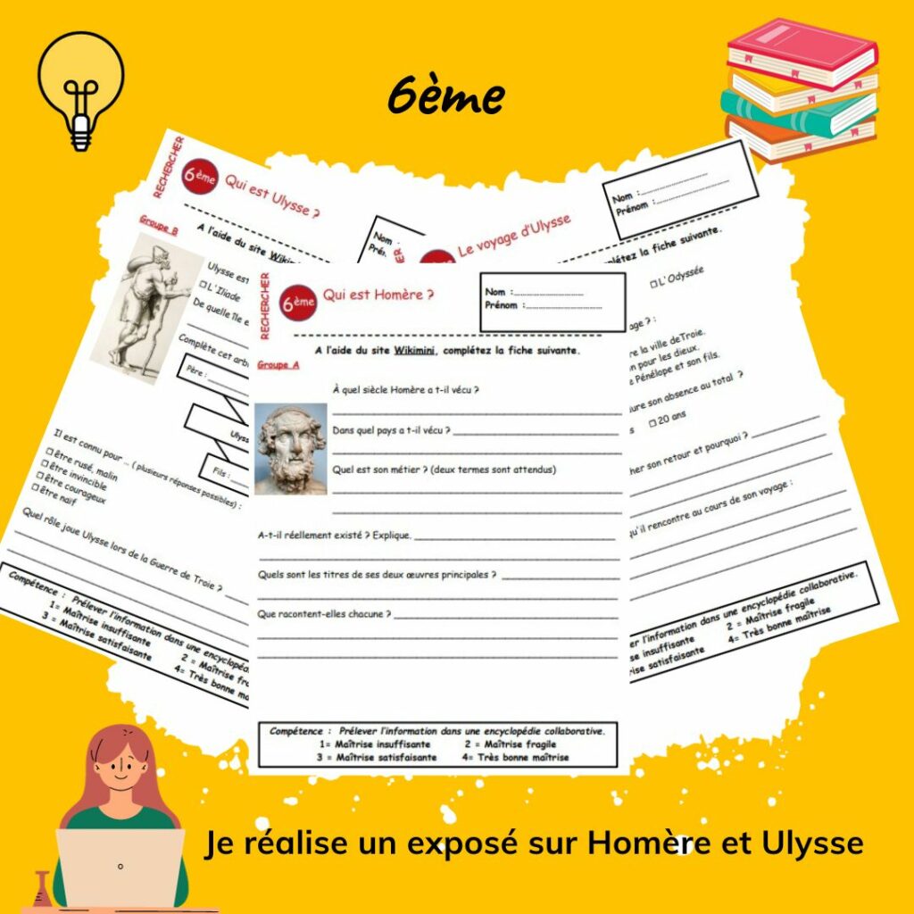 Résumé L'odyssée D'homère Chapitre Par Chapitre Pour 6ème Exposé 6ème : Homère, Ulysse et L’Odyssée | Lirado